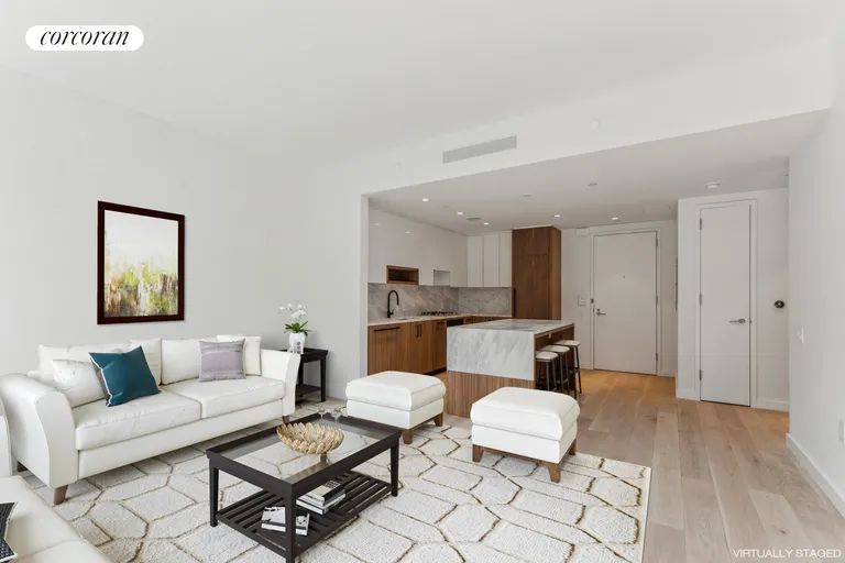 New York City Real Estate | View 29 Huron Street, 3GE | Living Room | View 2