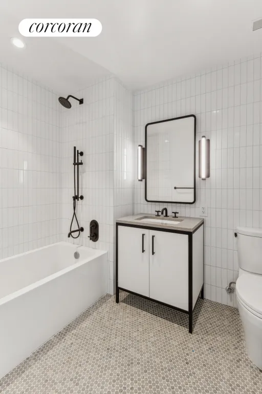 New York City Real Estate | View 29 Huron Street, 3GE | Full Bathroom | View 5