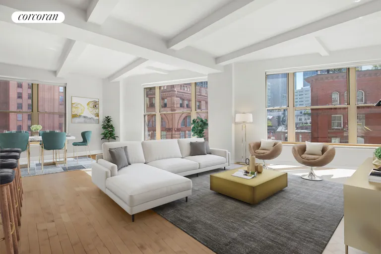 New York City Real Estate | View 166 Duane Street, 5A | 3 Beds, 3 Baths | View 1