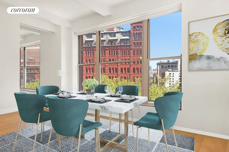 New York City Real Estate | View 166 Duane Street, 5A | Dining Area | View 2