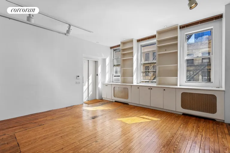 New York City Real Estate | View 153 Chambers Street, 4 | Entry and Windows over Chambers | View 3