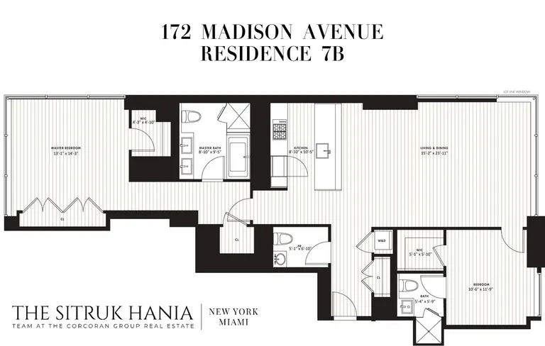172 Madison Avenue, 7B | floorplan | View 9