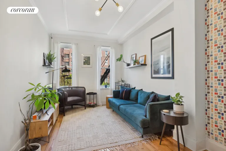 New York City Real Estate | View 274 Saint Johns Place, 3D | Living Room | View 2