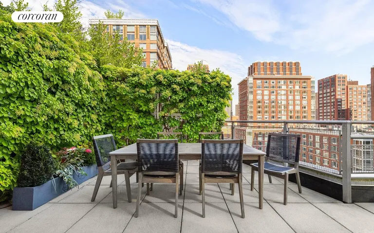New York City Real Estate | View 20 River Terrace, 19A | Private Terrace | View 2