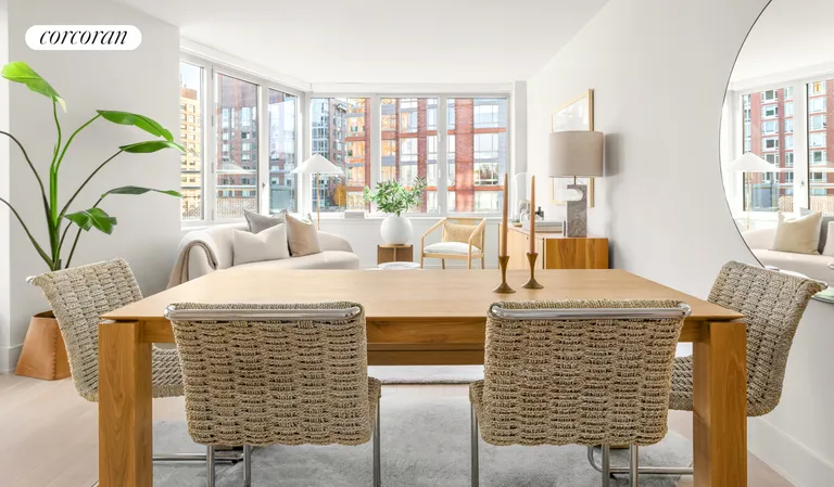 New York City Real Estate | View 20 River Terrace, 19A | Dining Area | View 3