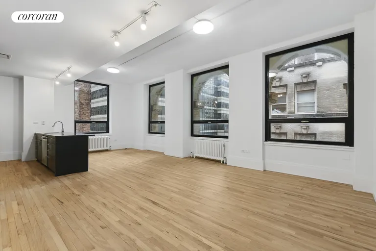 New York City Real Estate | View 50 Pine Street, 12S | Living Room | View 3