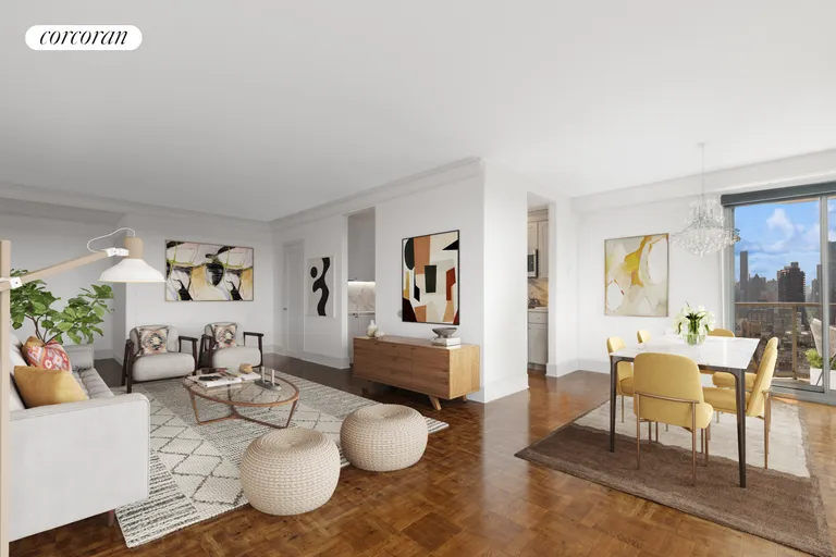New York City Real Estate | View 300 East 74th Street, 35C | room 2 | View 3