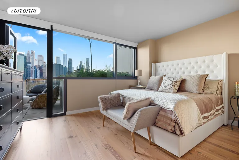New York City Real Estate | View 90 Furman Street, N520 | Primary Bedroom | View 7