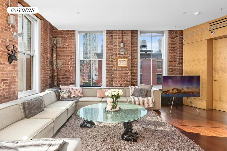 New York City Real Estate | View 60 Warren Street, 4 | Living Room | View 5