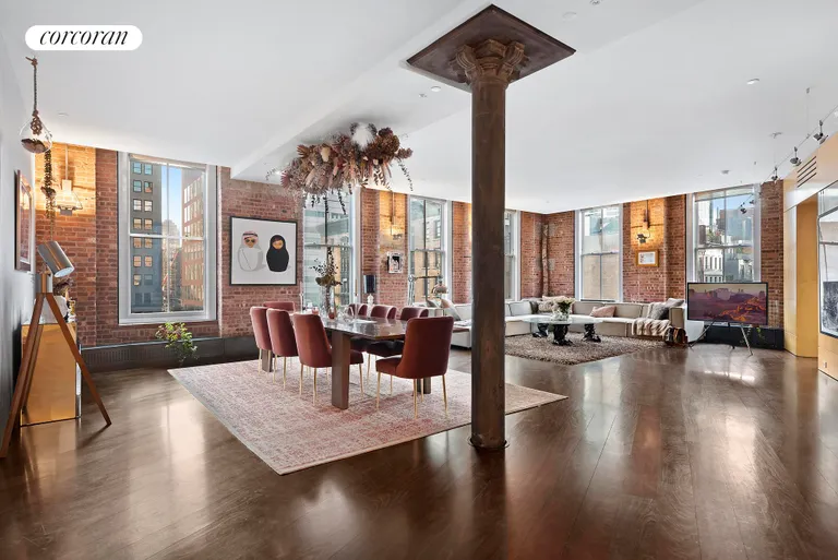 New York City Real Estate | View 60 Warren Street, 4 | Living Room | View 10