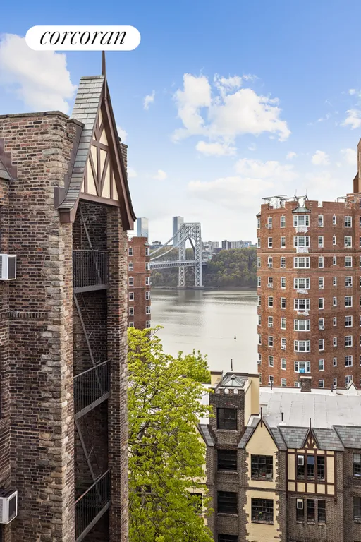 New York City Real Estate | View 116 PINEHURST AVENUE, B63/64 | View to the GWB from the bedroom | View 15