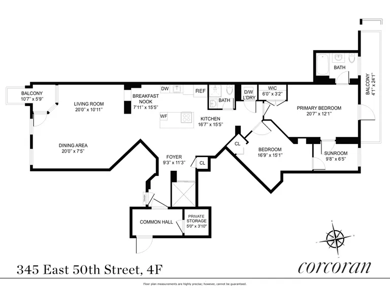 345 East 50th Street, 4F | floorplan | View 19
