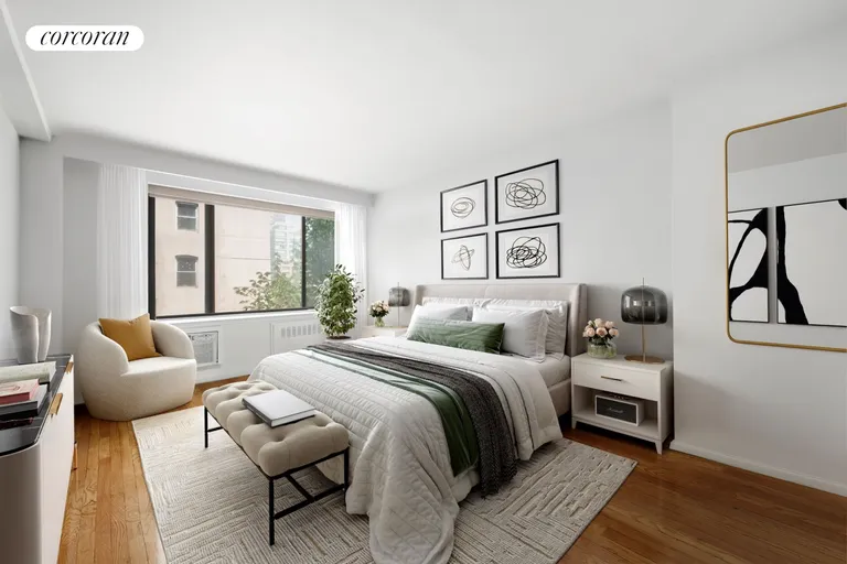 New York City Real Estate | View 250 East 31st Street, 3B | Primary Bedroom | View 4