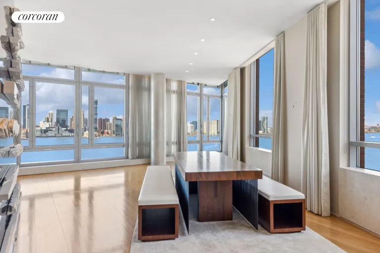New York City Real Estate | View 2 River Terrace, 15R | Living Room | View 3