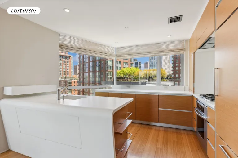New York City Real Estate | View 2 River Terrace, 15R | Kitchen | View 6