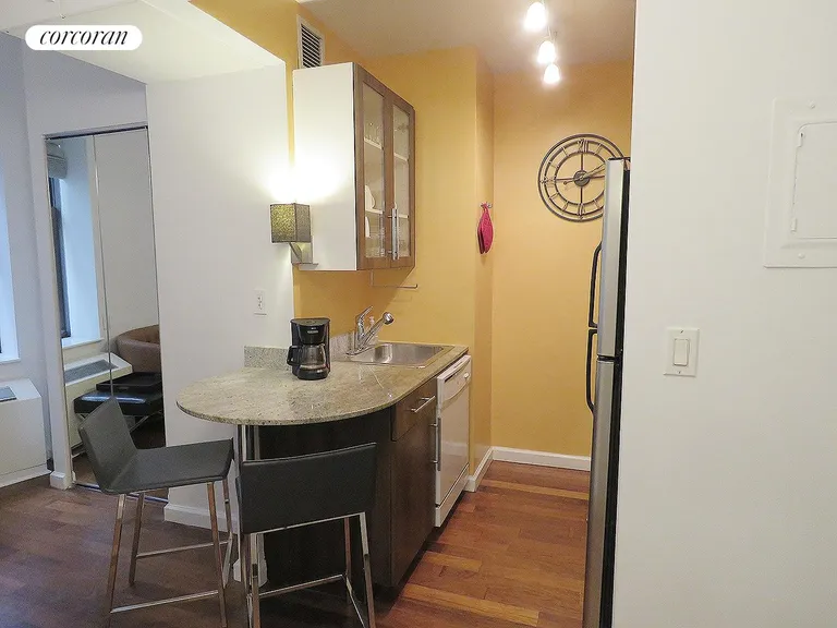 New York City Real Estate | View 1 Wall Street Court, 1006 | Kitchen | View 6