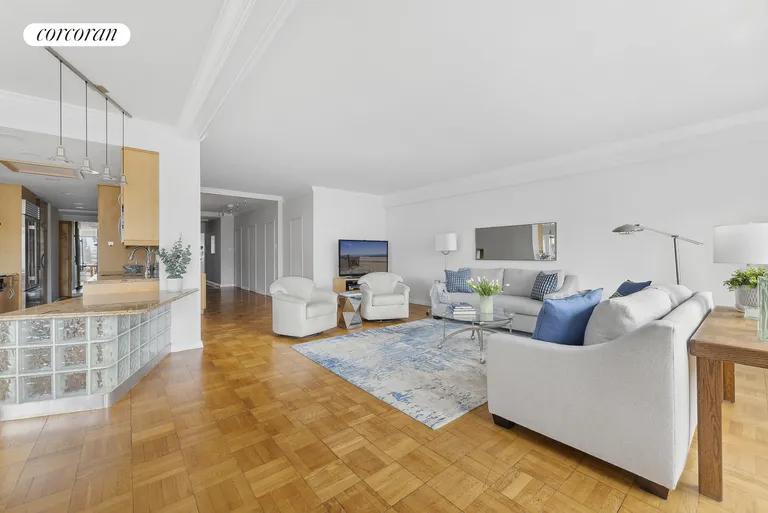 New York City Real Estate | View 150 East 69th Street, 23M | LR Foyer facing | View 5