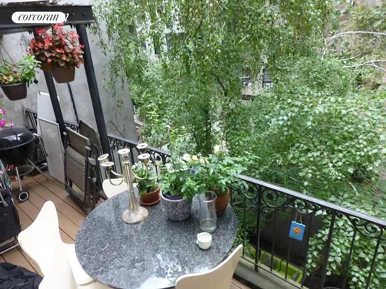 New York City Real Estate | View 353 West 19th Street, 2 | Balcony | View 6