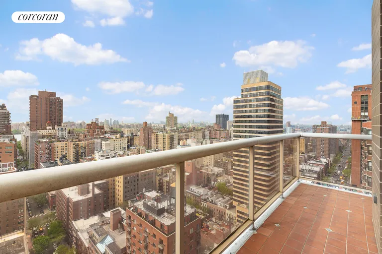 New York City Real Estate | View 200 East 89th Street, 27B | Balcony and View | View 8