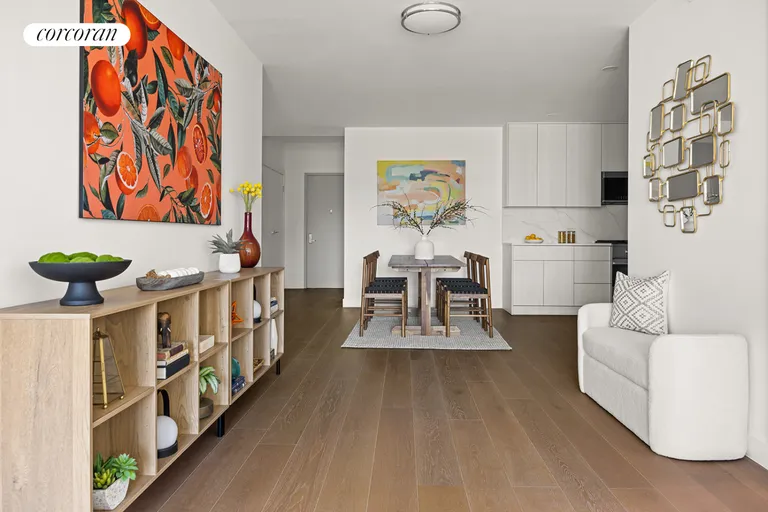 New York City Real Estate | View 379 Ocean Parkway, 4B | Living Room | View 3