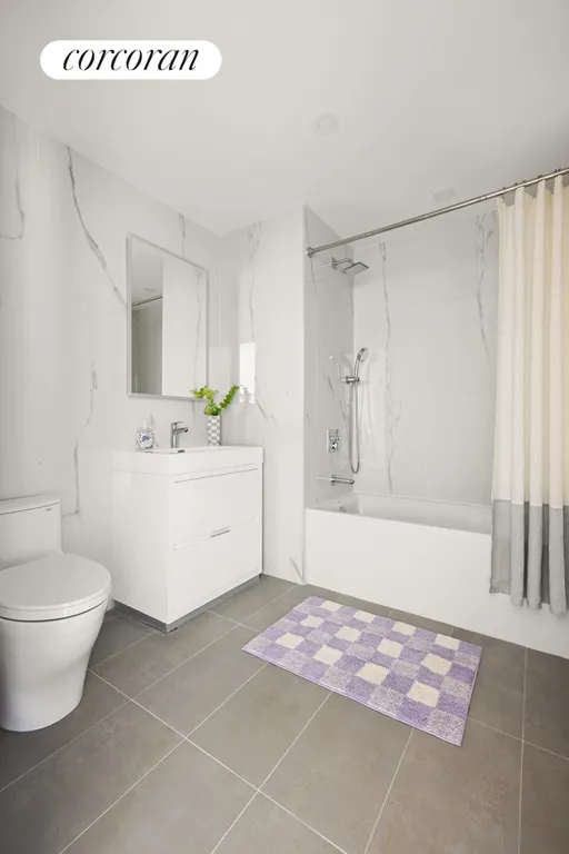 New York City Real Estate | View 379 Ocean Parkway, 4B | Second Bathroom | View 11