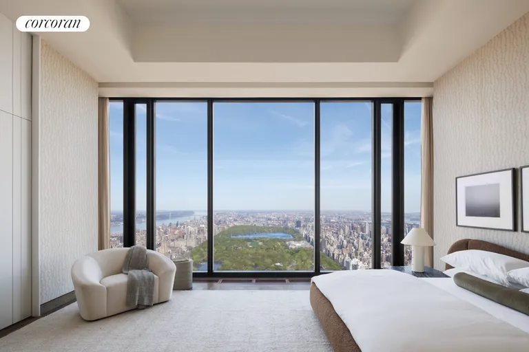 New York City Real Estate | View 111 West 57th Street, PH72 | Primary Bedroom | View 7