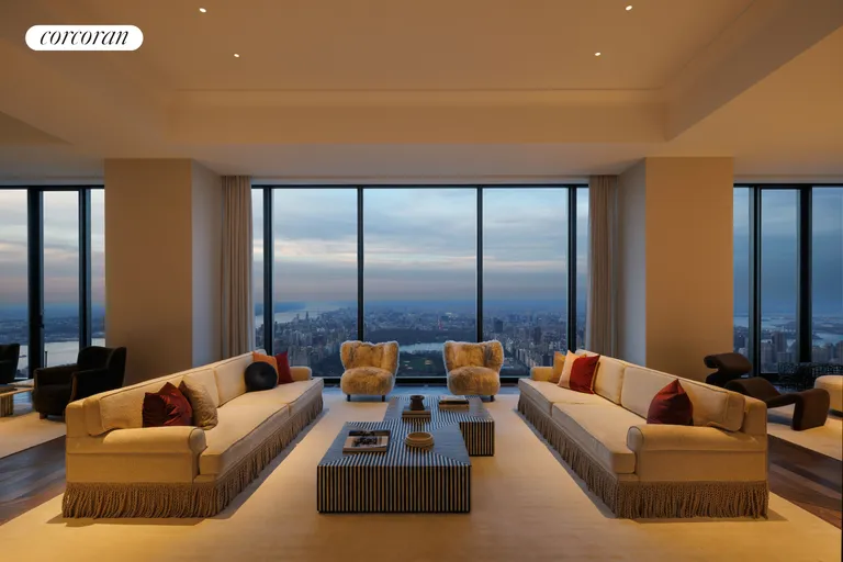 New York City Real Estate | View 111 West 57th Street, PH72 | Living Room | View 15