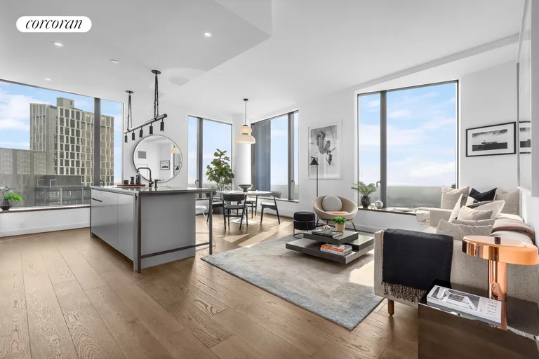 New York City Real Estate | View 11 Hoyt Street, 50C | 2 Beds, 2 Baths | View 1