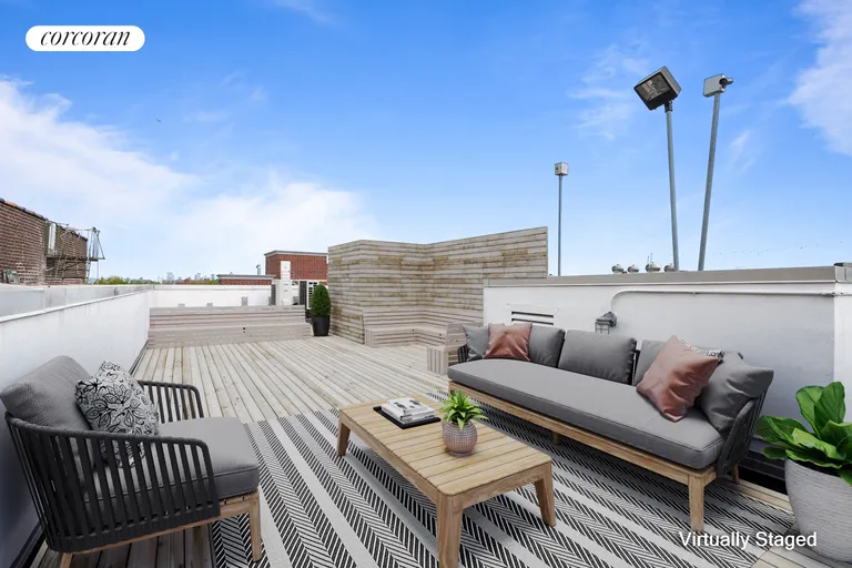 New York City Real Estate | View 1311 Pacific Street, 601 | Roof Deck | View 7