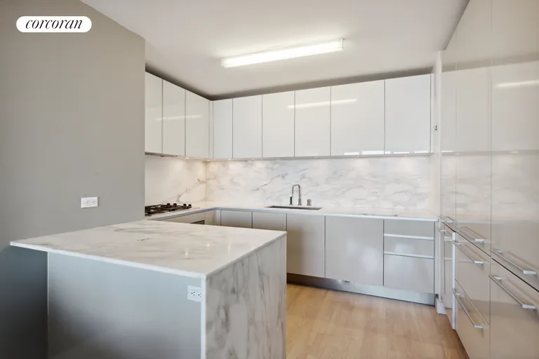 New York City Real Estate | View 322 West 57th Street, 50F | Kitchen | View 3