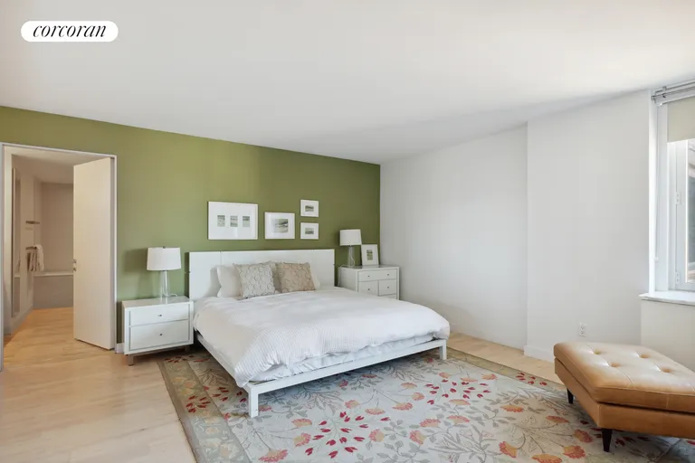 New York City Real Estate | View 322 West 57th Street, 50F | Primary Bedroom | View 5
