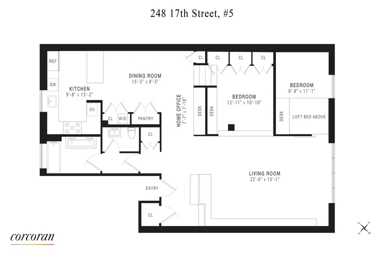 248 17th Street, 5 | floorplan | View 11