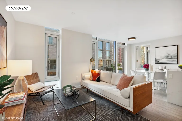 New York City Real Estate | View 505 West 43rd Street, 12D | 2 Beds, 2 Baths | View 1