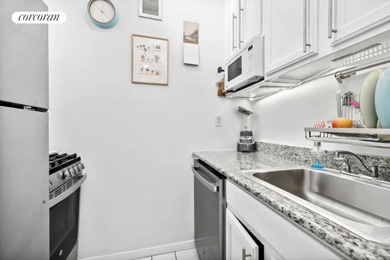 New York City Real Estate | View 393 West 49th Street, 2N | Kitchen | View 3