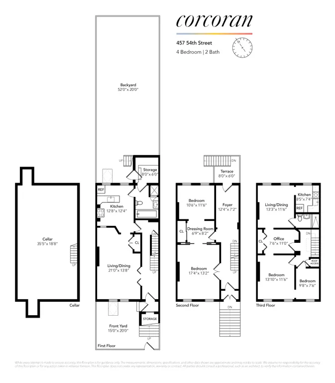 457 54th Street | floorplan | View 16