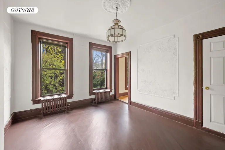 New York City Real Estate | View 457 54th Street | Top Floor Living Room | View 9