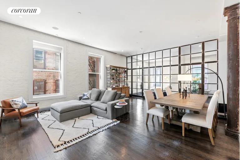 New York City Real Estate | View 95 Greene Street, 3F | 2 Beds, 1 Bath | View 1
