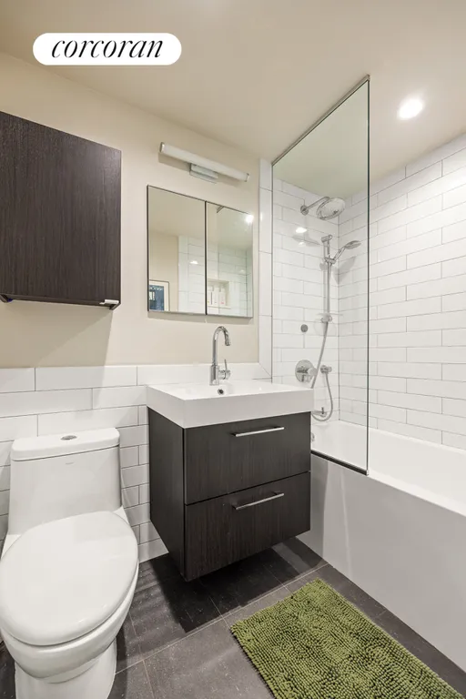 New York City Real Estate | View 361 Clinton Avenue, 8B | Primary Bathroom | View 5