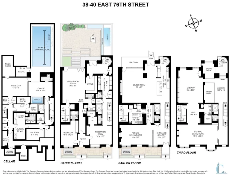 38-40 East 76th Street | floorplan | View 13