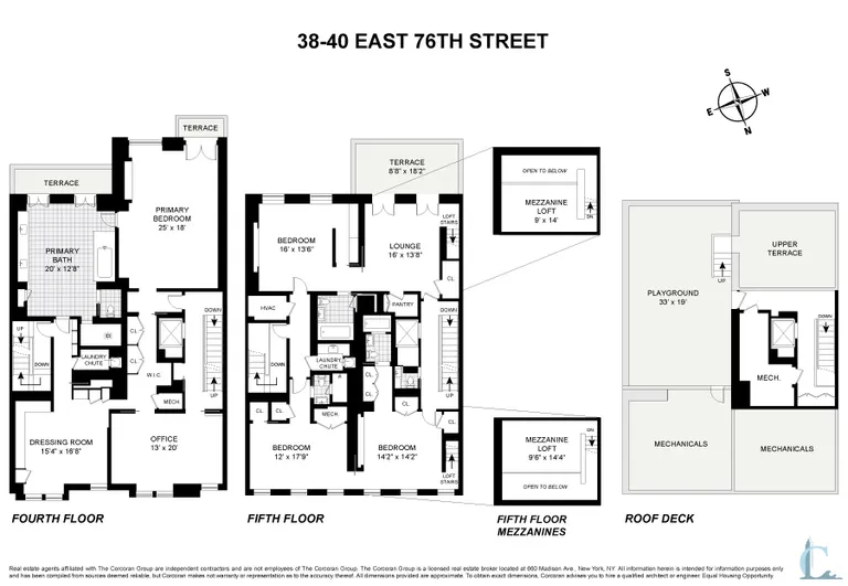 38-40 East 76th Street | floorplan | View 14