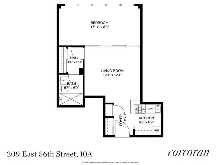 209 East 56th Street, 10A | floorplan | View 8
