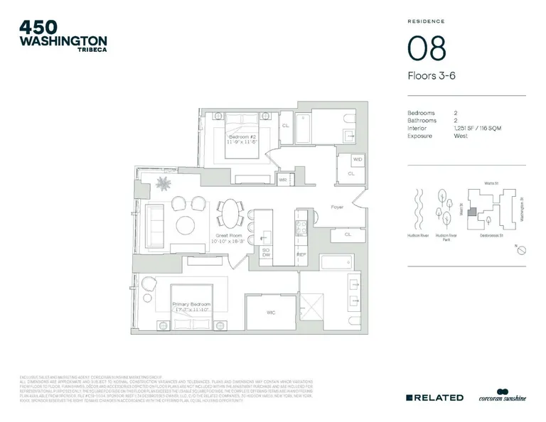 450 Washington Street, 408 | floorplan | View 10