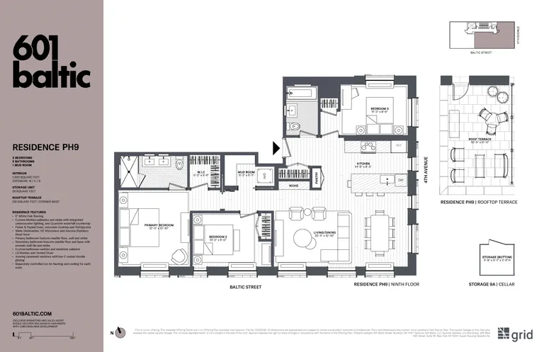 601 Baltic Street, PH9 | floorplan | View 17