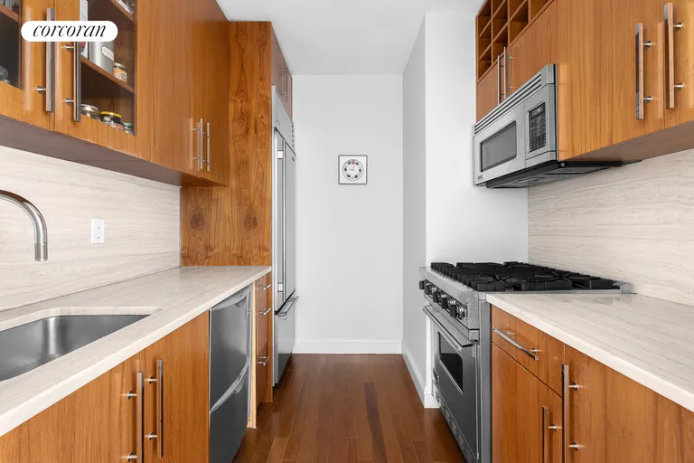 New York City Real Estate | View 88 Greenwich Street, 613 | Renovated Kitchen | View 3