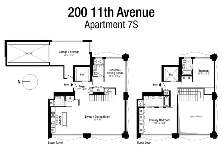 200 Eleventh Avenue, 7S | floorplan | View 20