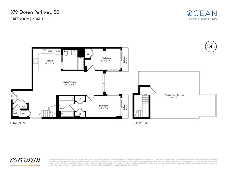 379 Ocean Parkway, 8B | floorplan | View 12