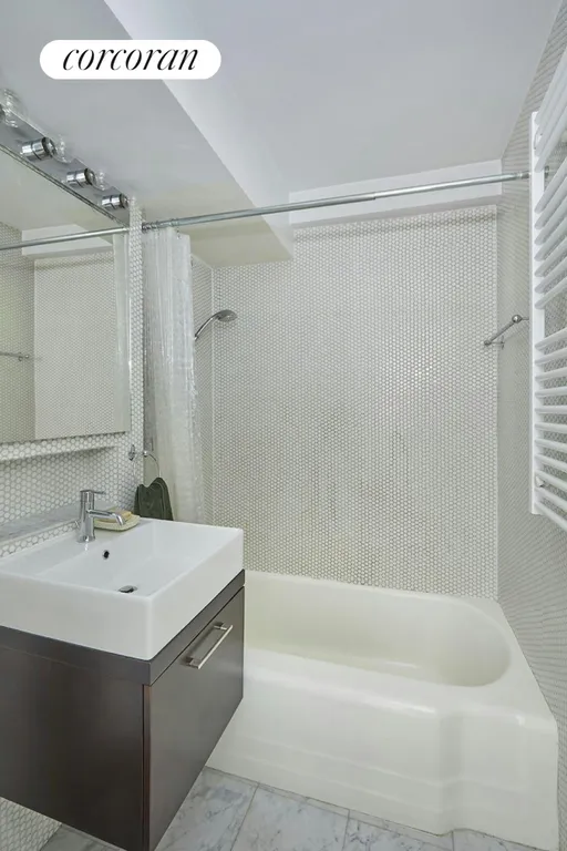 New York City Real Estate | View 145 East 15th Street, 6R | Stylish Bathroom | View 5
