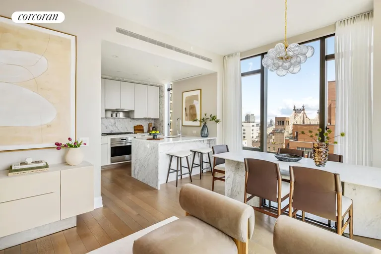 New York City Real Estate | View 430 East 58th Street, 30A | Dining Area | View 4