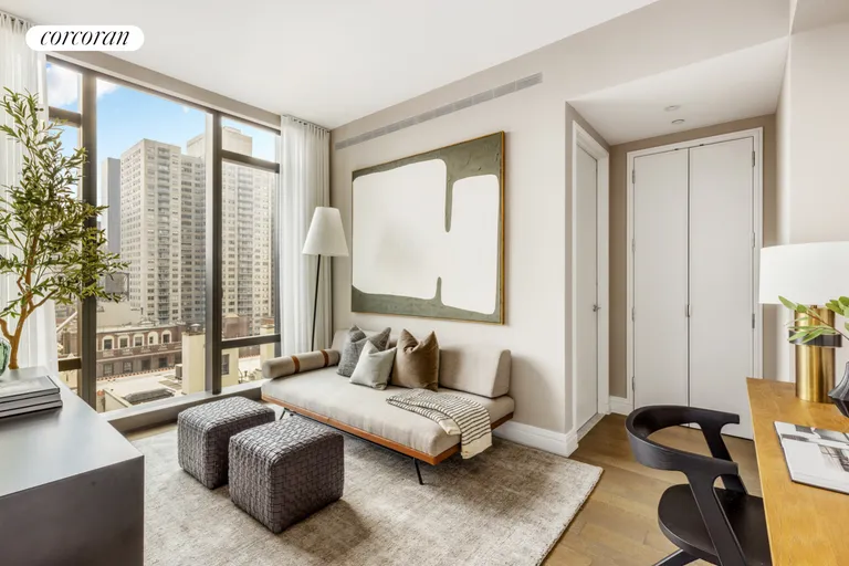 New York City Real Estate | View 430 East 58th Street, 30A | Living Room | View 10