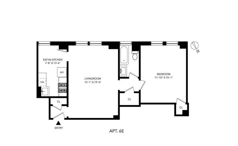 90 8th Avenue, 6E | floorplan | View 13